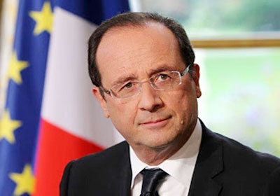 الرئيس الفرنسي فرانسوا هولاند